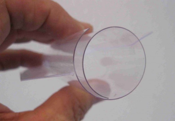 Пластиковый лист ПЭТ Novattro, 0,5 мм, прозрачный,  2,05х1,25м,